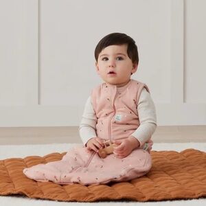 ErgoPouch 2.5 TOG Organic Jersey Wearable Blanket in Daisies 3-12 months